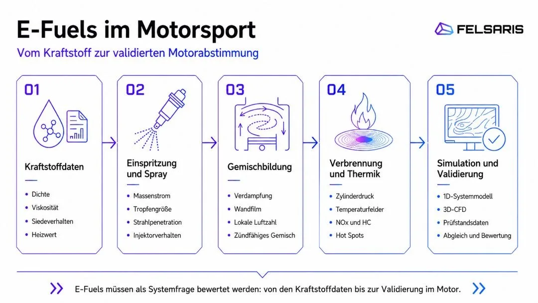 E-fuels Infografik.